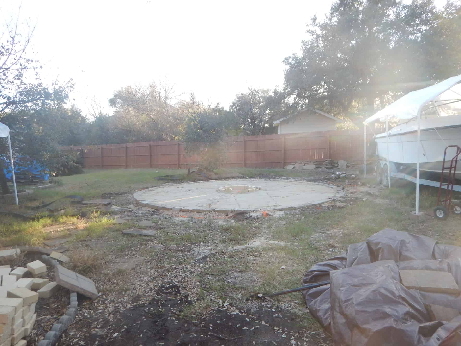 Allen Fire Pit and Patio
